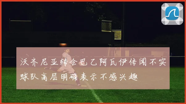 沃齐尼亚转会巴乙阿瓦伊传闻不实球队高层明确表示不感兴趣